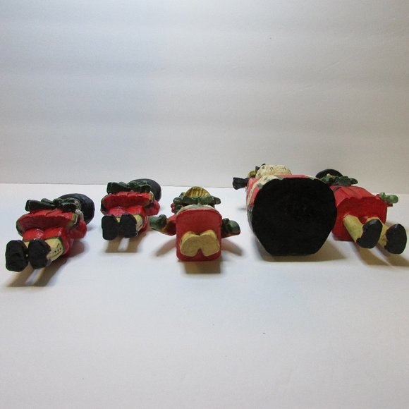 vtg House of Hatten 1991 Victorian Christmas Caroling family carolers figure lot - Picture 10 of 16